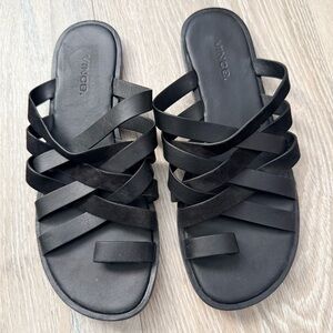 Vince Women's Elegant Black Sandals $83